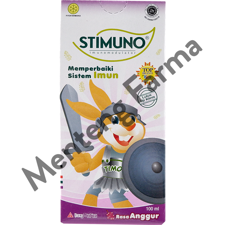 Stimuno Sirup Rasa Anggur 100 ML - Menteng Farma