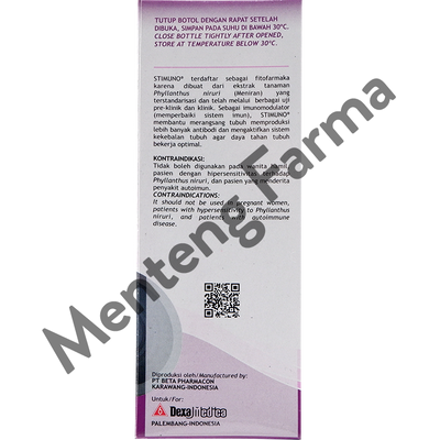 Stimuno Sirup Rasa Anggur 100 ML - Menteng Farma