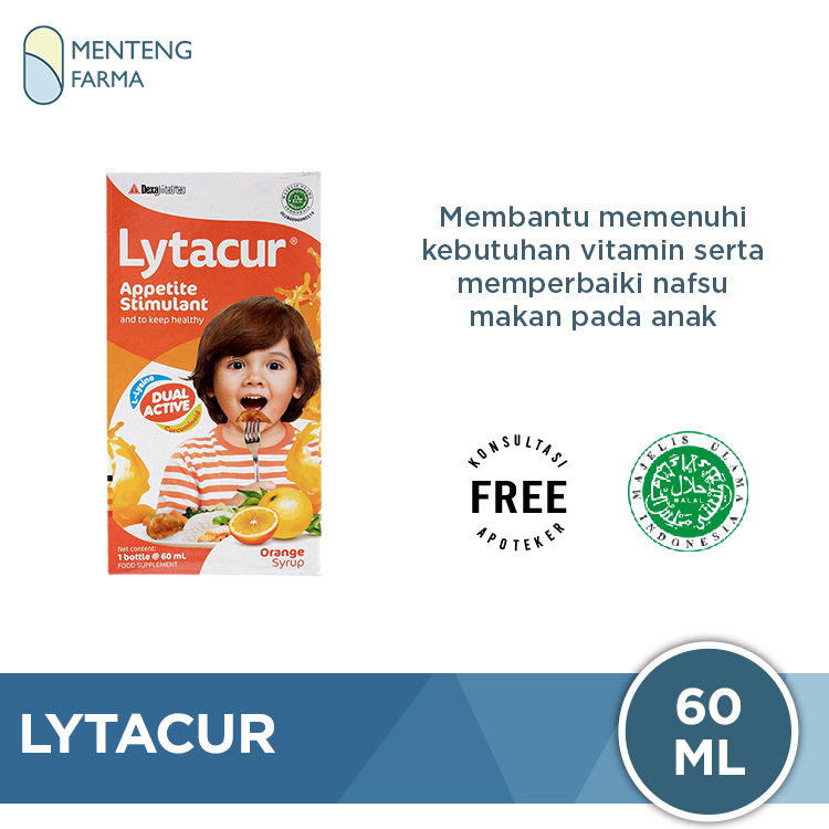 Lytacur 60 ml - Menteng Farma