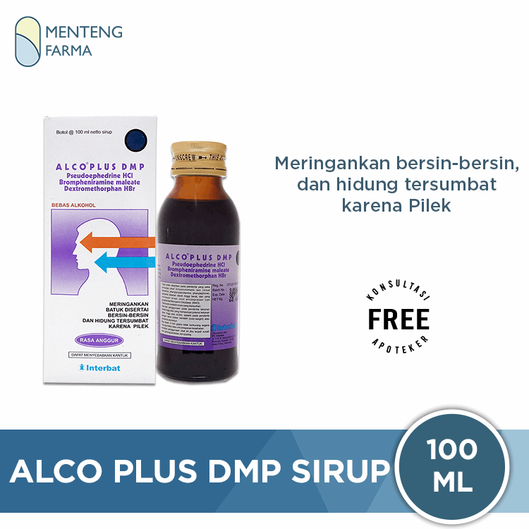 Alco Plus DMP Sirup 100 ml