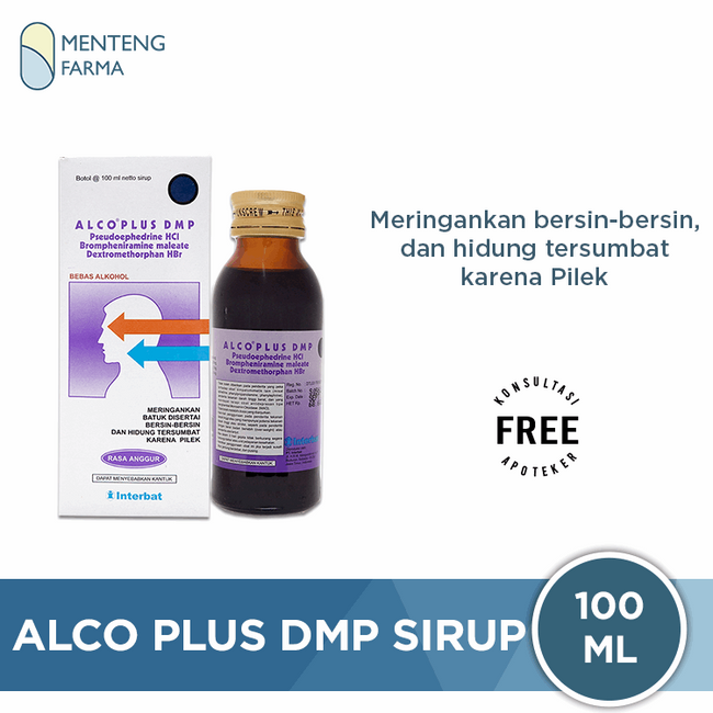 Alco Plus DMP Sirup 100 ml
