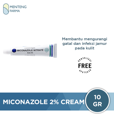 Miconazole 2% Cream 10 Gr - Menteng Farma