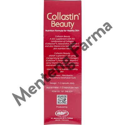 Collastin Beauty 30 Kapsul - Menteng Farma