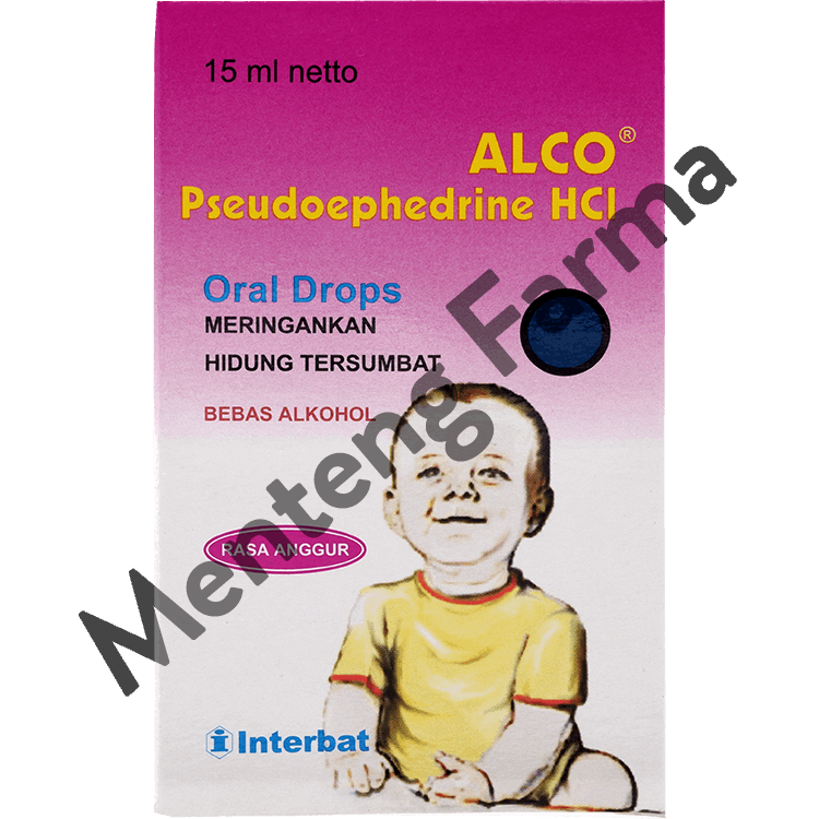 Alco Drops 15 ml - Meringankan Hidung Tersumbat pada Anak