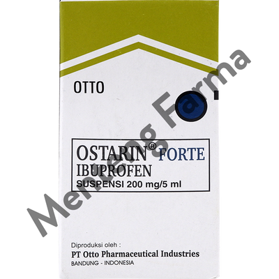 Ostarin Forte 200 mg/5 ml Sirup 60 ml - Pereda Demam dan Nyeri - Menteng Farma