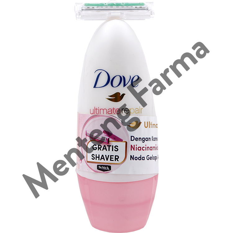 Dove Deodorant Roll On Ultimate Repair 40 ML - Menghapus Noda Gelap Ketiak - Menteng Farma