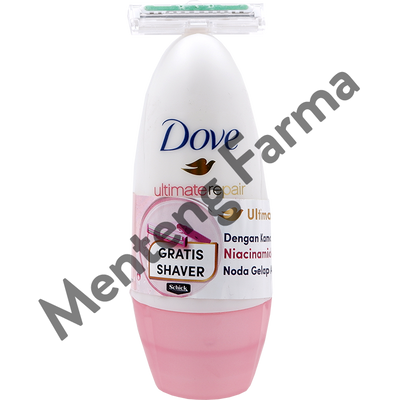 Dove Deodorant Roll On Ultimate Repair 40 ML - Menghapus Noda Gelap Ketiak - Menteng Farma