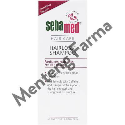 Sebamed Hair Care Hairloss Shampoo 200 ML - Sampo Perawatan Rambut Rontok - Menteng Farma