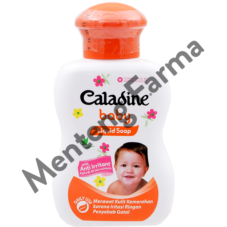 Caladine Baby Liquid Soap 200 mL - Sabun Mandi Bayi Khusus Kulit Gatal dan Iritasi - Menteng Farma