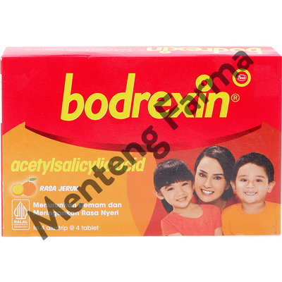 Bodrexin 16 Tablet - Obat Pereda Demam dan Nyeri pada Anak - Menteng Farma