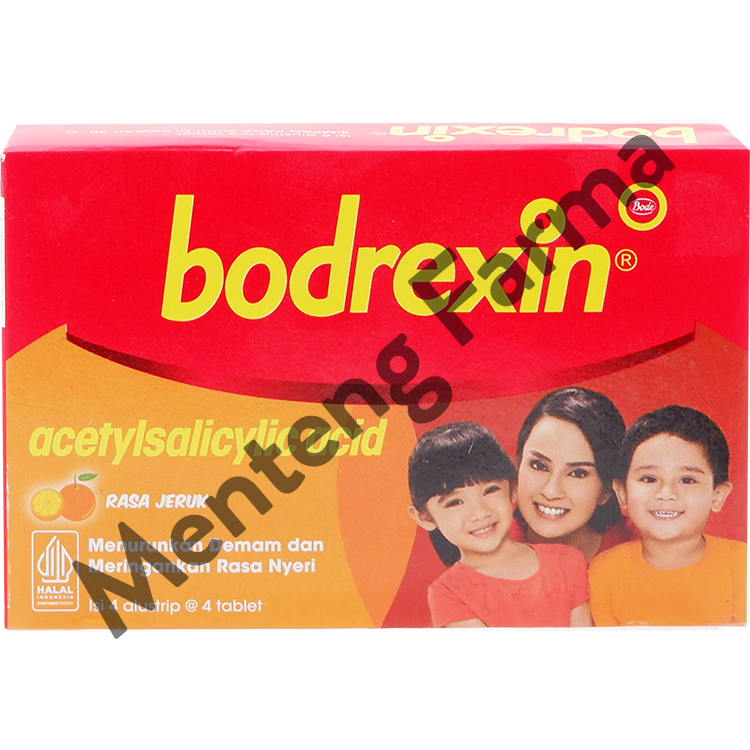 Bodrexin 16 Tablet - Obat Pereda Demam dan Nyeri pada Anak - Menteng Farma