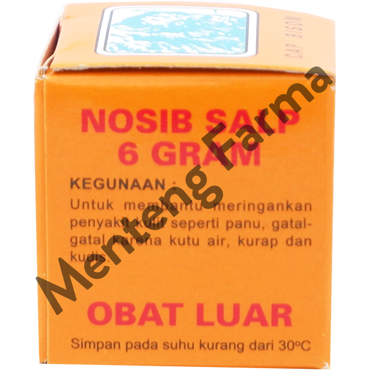 Salep Kulit Nosib 6 Gram - Salep Gatal Kulit Panu Kutu Air Kurap Kudis - Menteng Farma