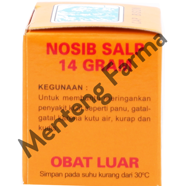 Salep Kulit Nosib 14 Gram - Salep Gatal Kulit Panu Kutu Air Kurap Kudis - Menteng Farma