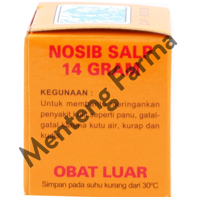 Salep Kulit Nosib 14 Gram - Salep Gatal Kulit Panu Kutu Air Kurap Kudis - Menteng Farma