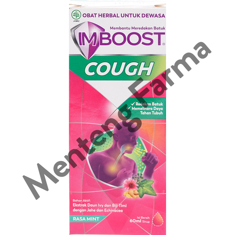 Imboost Cough Sirup 60 mL - Sirup Pereda Batuk - Menteng Farma