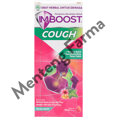 Imboost Cough Sirup 60 mL - Sirup Pereda Batuk - Menteng Farma