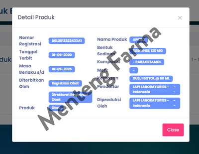 Apetic Suspensi 60 mL - Obat Demam dan Nyeri Anak Rasa Anggur - Menteng Farma