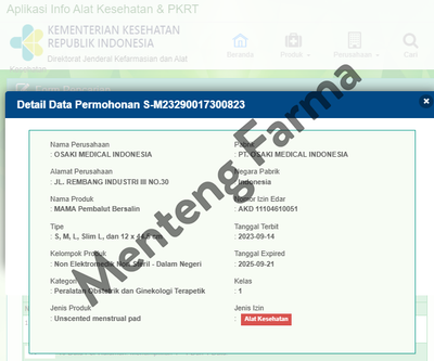 Dacco Mama Pembalut Bersalin Isi 4 Pcs - Pembalut Setelah Melahirkan - Menteng Farma