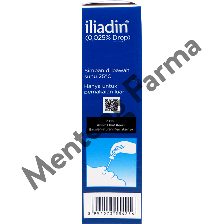 Iliadin Drop 10 mL - Tetes Hidung Anak - Menteng Farma