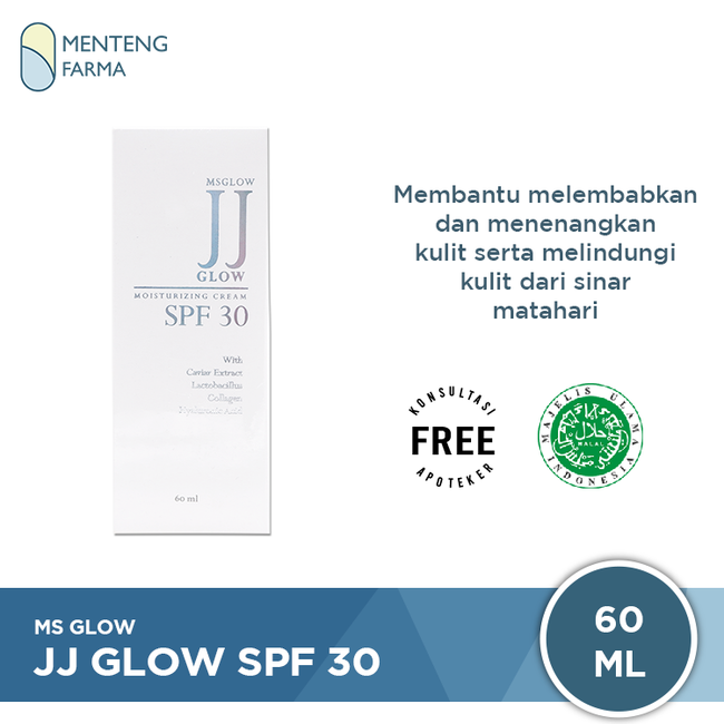 MS Glow JJ Glow 60 mL - Mencerahkan Wajah dan Badan - Menteng Farma