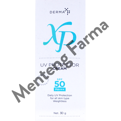 Derma XP UV Protector Cream SPF 50 - Sunscreen dan Antioksidan - Menteng Farma