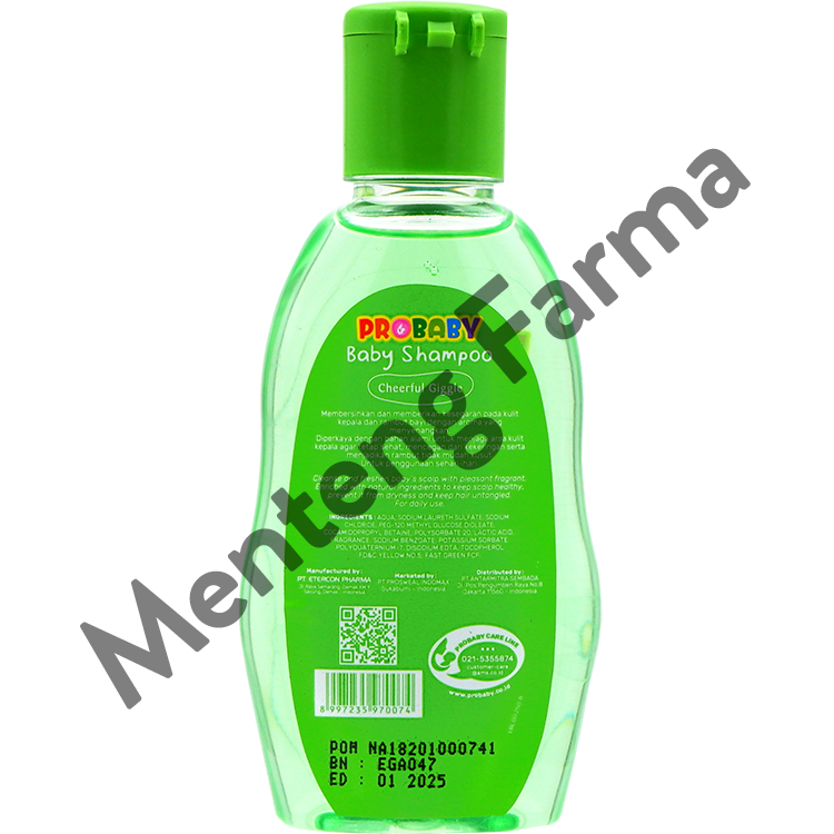 Probaby Shampoo Cheerful Giggle 100 mL - Shampoo Bayi - Menteng Farma