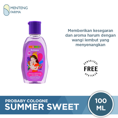 Probaby Cologne Summer Sweet 100 mL - Minyak Wangi Bayi - Menteng Farma