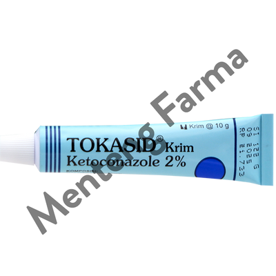 Tokasid 2% Cream 10 g - Obat Gatal Kulit dan Infeksi Jamur - Menteng Farma