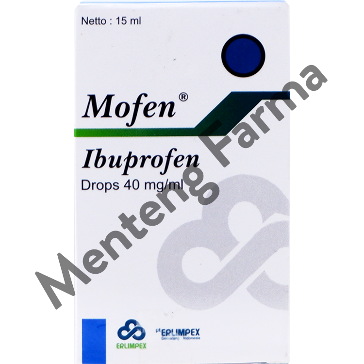 Mofen Drops 15 ml - Obat Pereda Demam dan Nyeri - Menteng Farma