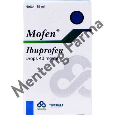 Mofen Drops 15 ml - Obat Pereda Demam dan Nyeri - Menteng Farma