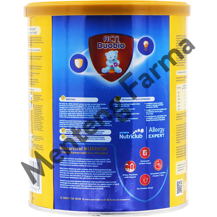 Nutribaby Royal Pepti 400 Gr - Formula Khusus Alergi Susu Sapi - Menteng Farma