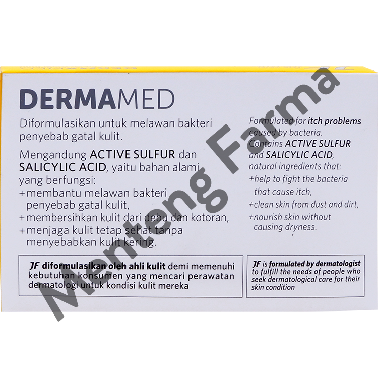 JF Dermamed Cleanser Bar 90 Gr - Sabun Anti Bakteri - Menteng Farma