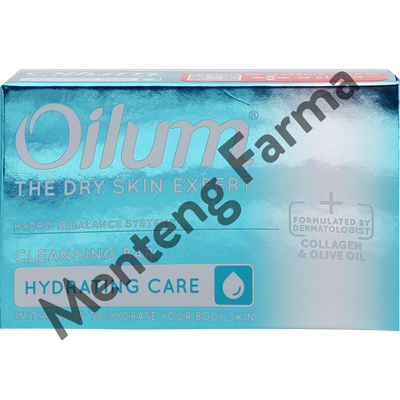 Oilum Hydrating Care Cleansing Bar 85 Gr - Sabun Collagen Kulit Kering - Menteng Farma