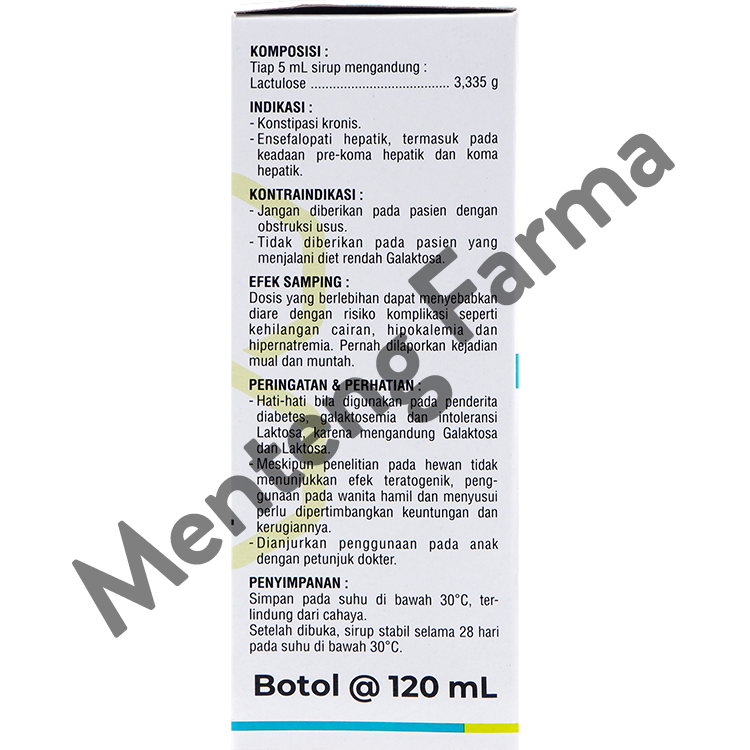 Opilax Sirup 120 mL - Obat Sembelit dan Wasir - Menteng Farma