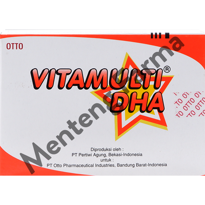 Vitamulti DHA 10 Kapsul - Multivitamin DHA - Menteng Farma