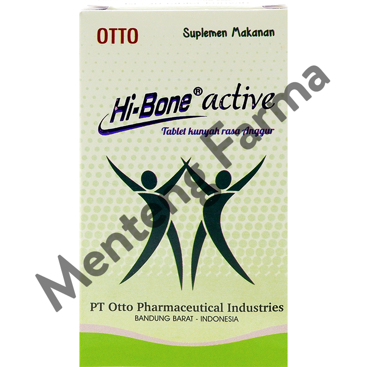 Hi-Bone Active Grape 30 Tablet - Kesehatan Tulang - Menteng Farma