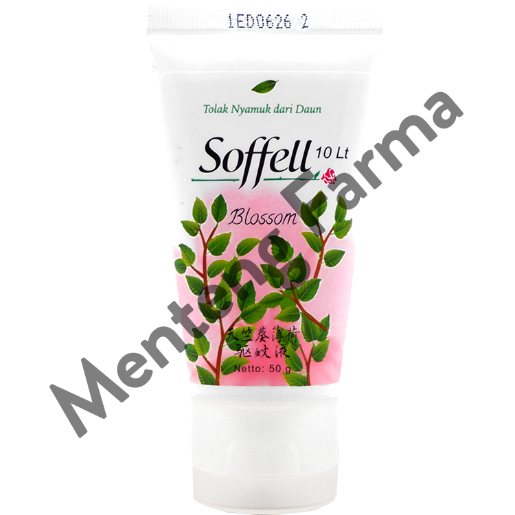 Soffell Lotion Blossom 50 Gr - Lotion Anti Nyamuk - Menteng Farma