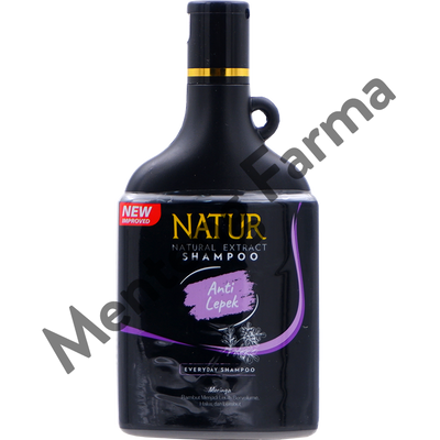 Natur Shampoo Moringa & Sweet Almond Oil 140 ML - Perawatan Kulit Kepala Kering - Menteng Farma