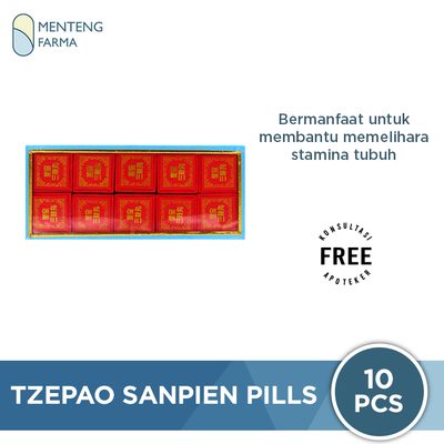 Tzepao Sanpien Pills - Memelihara Stamina dan Ginjal - Menteng Farma