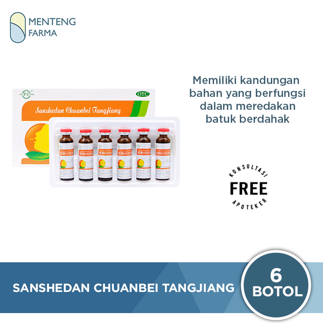 Sanshedan Chuanbei Tangjiang - Obat Batuk Berdahak - Menteng Farma