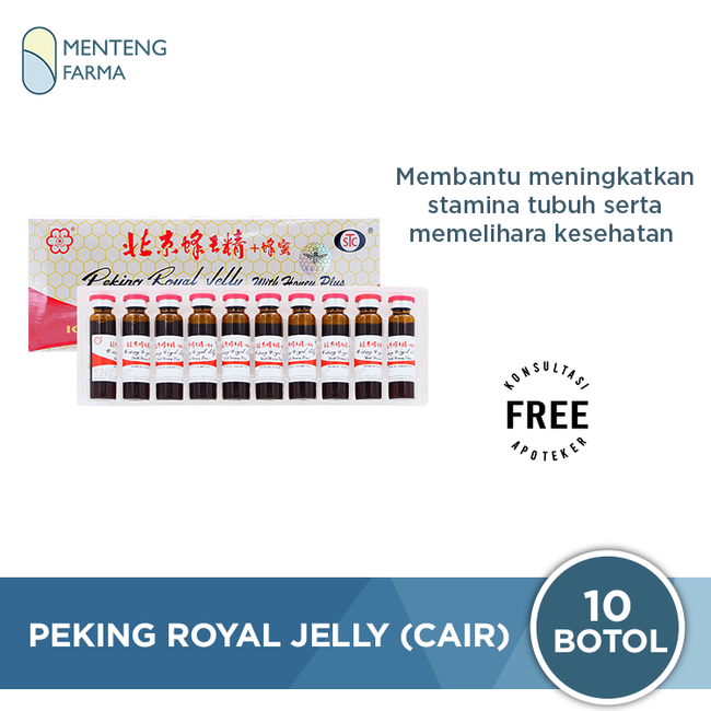 Peking Royal Jelly (Cair) Isi 10 - Menteng Farma