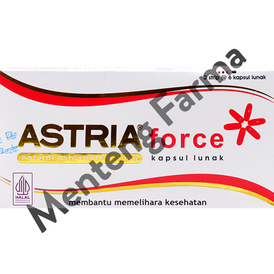 Astria Force 6 mg 6 Kapsul - Suplemen Kesehatan Tubuh