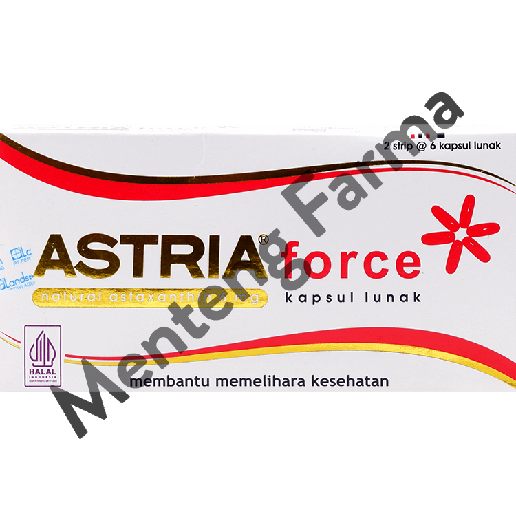 Astria Force 6 mg 6 Kapsul - Suplemen Kesehatan Tubuh