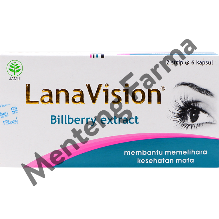 Lanavision 6 Kapsul - Suplemen Kesehatan Mata - Menteng Farma