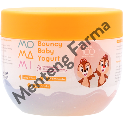 Momami Bouncy Baby Yoghurt 200 mL - Body Lotion Pelembab Kulit - Menteng Farma