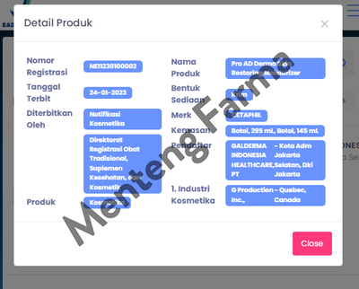 Cetaphil Pro AD Derma Skin Restoring Moisturizer 295 mL | Pelembab Kulit Kering - Menteng Farma