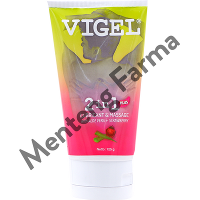 Vigel 2 in 1 Plus Lubricant & Massage - Menteng Farma