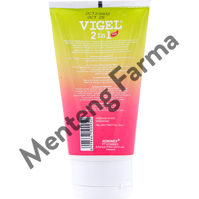 Vigel 2 in 1 Plus Lubricant & Massage - Menteng Farma