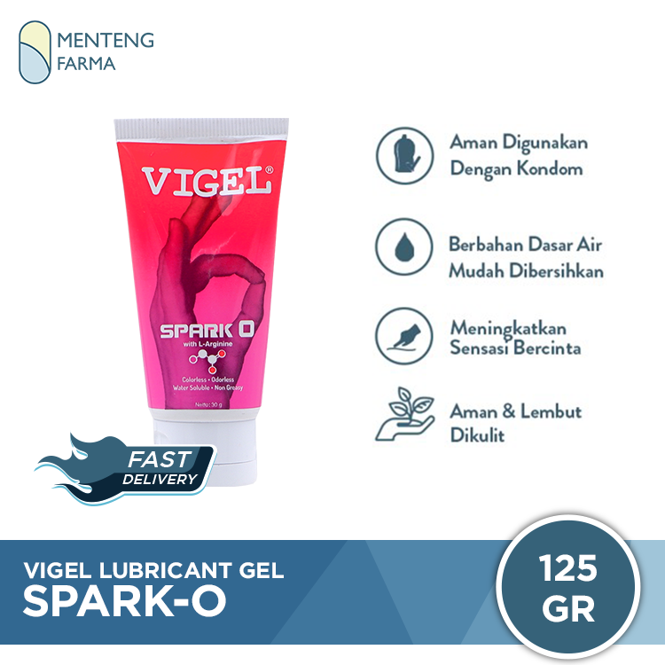 Vigel Spark-O Lubricating Gel 30 Gr - Menteng Farma