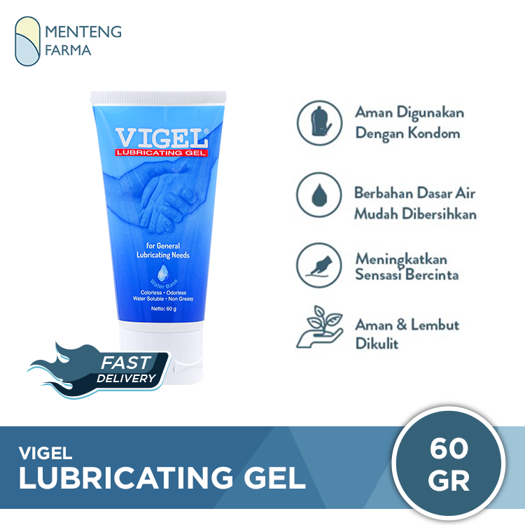 Vigel Lubricating Gel - 60 Gr - Menteng Farma